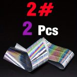 TEMU 2 Packs Iridescent Lures – Laser-reflective, , 3.99×49.78cm – Fishing, Fishing Lures, Vibrant Fishing Lures, Durable Fishing Lures