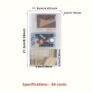 TEMU 3-inch Photo Album, Photo Storage Postcard Album, Movie Ticket Album, Card Memory Album, Storage Album, Valentine's Day Album, Christmas