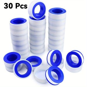 TEMU 30pcs Teflon Plumbing Tape, Ptfe Tape, Sealant Tape, Plumbing Tape, Sealant Tape, Thread Sealant Tape, Shower Head Plumbing Tape, Plumbing