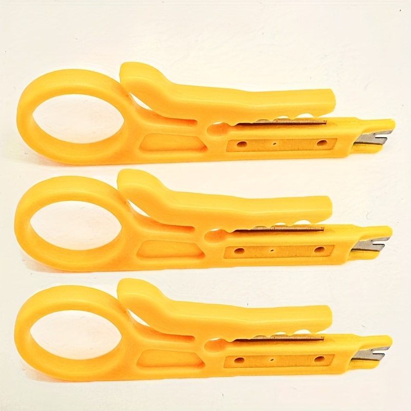 TEMU 3/5/10 Pack Mini Portable Wire Stripper Crimping Pliers Crimping Tool Cable Stripper Multi-tool Wire Cutting Pocket Multi-tool