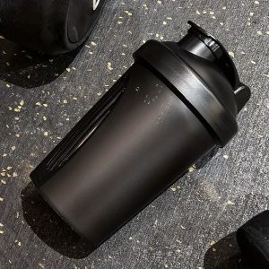 TEMU 400ml Solid Water Bottle, Sports Protein Powder Cup , Plastic Water Bottle Bpa-free