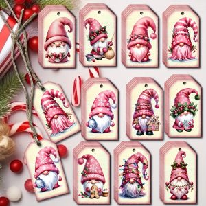 TEMU 50pcs, Christmas Tags For Gift, Christmas Design Christmas Tags, Christmas Tree Tags For Christmas Gift, Christmas Gift Decoration
