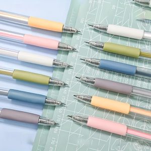 TEMU 6pcs/set Of 12pcs/2 Sets Of Art And Craft Knife And Pen Sets, Sticker , Cutting Tools, Box Knife, Engraving Knife, Carving Pen Knife, Learning