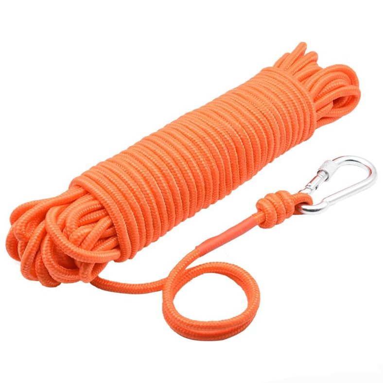 TEMU 787. Orange Woven Rope, Outdoor Fishing Rope, Nylon Rope Mooring Line Commercial, Anchor, Clothesline, Boat Anchor, Making, Pulling, Cargo,