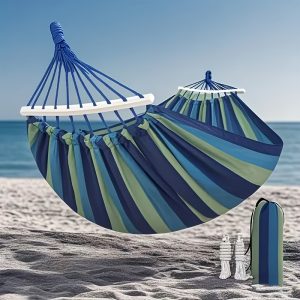 TEMU Camping Hiking Portable Rope Hammock Hammock Double Outdoor Camping Hammock