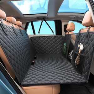 TEMU Car Pet Mat Thickened Car Rear Seat Dog Cover Pet Dog Seat Cover