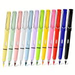 TEMU Colored Pencils 12 Count, Infinity Pencil Colored Metallic Pencils, Eternal Pencils With Eraser, Colored Pencil Set, Eternal Pencils/inkless