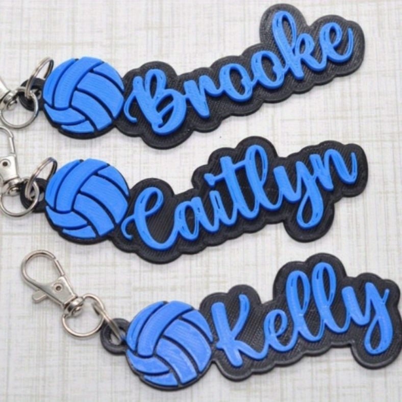 TEMU Custom Personalized Volleyball Bag Tags, Creative Volleyball Gifts, Volleyball Tag, Volleyball Gift, Volleyball Party Favor Bags, Back-to-