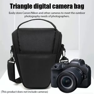 TEMU Dslr Camera Bag, Nylon Shoulder Bag, Photography Equipment Bag, Camera Bag, Mirrorless Camera For Kangjian