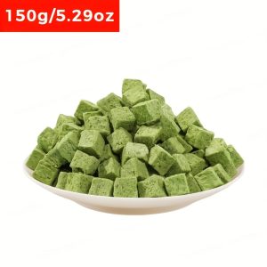 TEMU Freeze-dried Hairball Chips Row Cat Snacks Mint Cat Chips Grinding Teeth Sticks