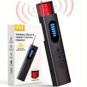 TEMU Hidden Camera Detectors, Portable Wireless Camera Detectors, Anti-spy Camera Detector Bug Detector With Wireless Camera, Wired Camera, Night