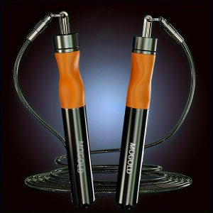 TEMU Professional Heavy-duty Jump Rope With Self-locking Weighted Ends - Adjustable Fitness Rope For Boxing, Gym, Speed Training, Competitions -