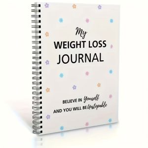 TEMU Schrauben Gewichtsverlust Journal und Fitness Planner - Täglicher und wöchentlicher Tracker, Schritt-für-Schritt Diät Plan, Motivierender Ziel