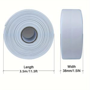 TEMU White Caulk Tape Waterproof Self Adhesive,, Toilet Caulk Sealant Tape, Bathtub Caulk Sealing Strip Tape For Bathroom Caulking Tape Shower Caulk,