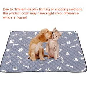 TEMU Wiederverwendbare Hundepipi-Pads - Welpen-Toilettentrainings-Pads - Waschbare Hundetrainings-Pads, Super saugfähige waschbare Hundepipi-Pads,