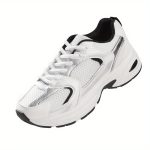 TEMU Womens Trainers Running Shoes Lightweight Workout Sneakers Walking Tennis Slip-on Shoes, White