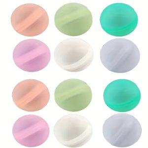 TEMU 12pcs Reusable Water Balloons, Splash, Summer Toys, Beach Pool Toys, Outdoor Activitie