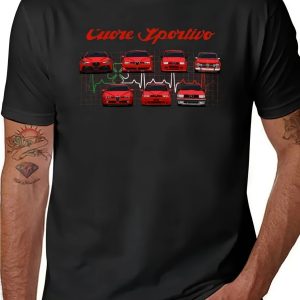 TEMU Alfa Sedans Vintage T-shirt, Of Black For Men, Men Graphic T Shirt, Men Shirt, Graphic Tee Men, Men Graphic Tee, T Shirt For Men, Funny Tshirt,