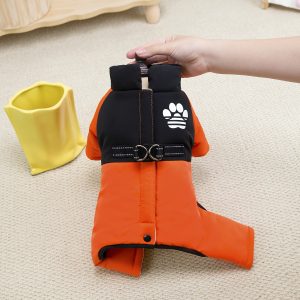 TEMU Clothing, Small Animal Clothing, Casual Jumpsuit, Thick Clothing, Snow And Wind Warm Clothing T Stuffcat Accessoriescat Clothesdog Shoescat