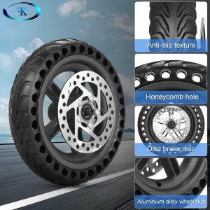 TEMU Zree Is Suitable For Xiaomi M365/1s/.5-inch Honeycomb Tires+wheels+110mm