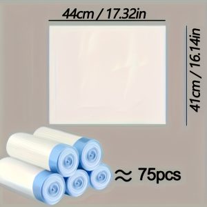 TEMU 100 Portable Cat Litter Cleaning Bags - For Self-cleaning Litter Boxes