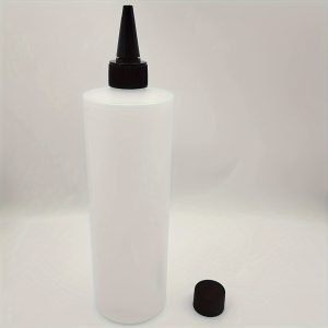 TEMU 1pc 500ml Applicator Bottle - Refillable & , Plastic For Of Liquids, Powders & More