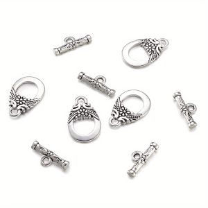 TEMU 20 Sets Alloy Toggle Clasps, For Making, Jewelry Findings