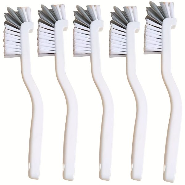 TEMU 5pcs Japanese 360° Cleaning Brushes - Suitable For Lobsters, Abalone, Kitchen Juicers, Soy Milk Machines, Blenders, Glass Cups, Pot Bottoms, Tea