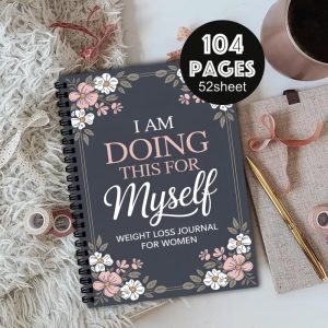 TEMU A5 Weight Loss Book, Weight Loss Plan, Daily Activity , Spiral Binding. Record , Exercise, And Weight To Track Your Weight Loss Trajectory,