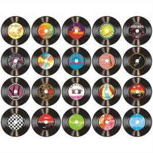 TEMU Blank Vinyl Records Decor Black (material Cardboard), Vinyl Records Decor