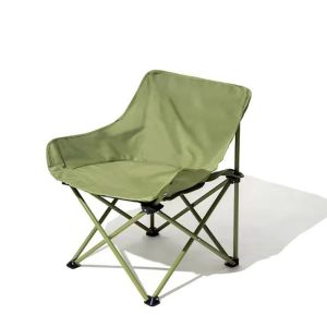 TEMU Camping Chair Folding Moon Chairs Ergonomic Comfy Camping Chair Portable