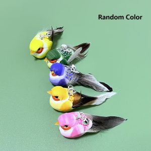 TEMU Cat Toys Birds, Bird Cat Toy, Cat Toy Bird Artificial Feather-nylon, Cat Wand Toy Replacements, Interactive Cat Wand Toys, Cat Toys For Indoor