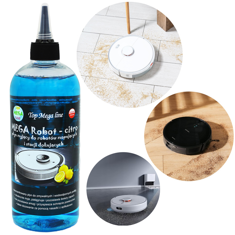 TEMU Citrus Cleaning Fluid For Robot Vacuums – A Shine, 400ml