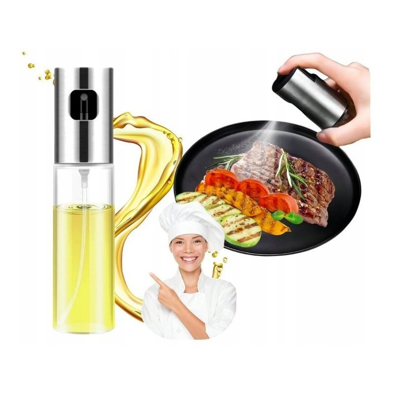 TEMU Glass Oil Vinegar Spray Dispenser Atomizer Sprayer