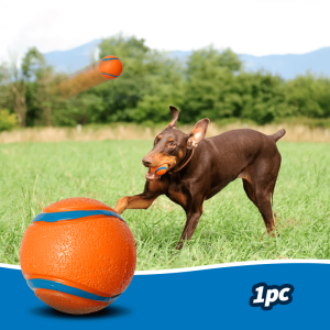 TEMU Interactive Pet Exercise And Dental Cleaning Balls, Dog Toys, Fetch Balls For Dogs, Durable Dog Tennis Balls, Perfect For Aggressive Chewers: