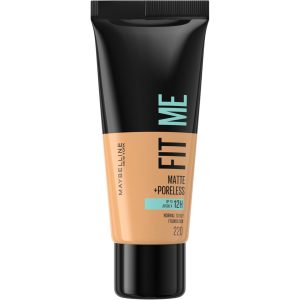 TEMU Matte & Foundation – 220 – Lightweight Medium Coverage Liquid Foundation 30 Ml