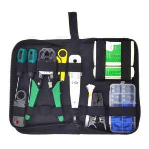 TEMU Network Tool Kit Set, Network Installation Tester Kit, Household Network Cable Crimping Tool Combo Set