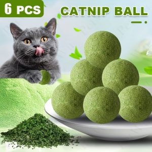 TEMU Pet Balls, Safe And Healthy Chewing Toys For Cats, And Tooth-cleaning Snacks