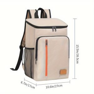 TEMU Popular Insulated Bags, Large Capacity Backpacks, Thickened Cooler Backpacks, Portable Storage Backpacks, Suitable For Outdoor Activities, Beach
