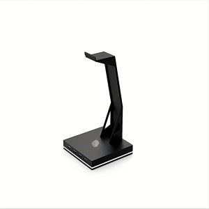 TEMU Rgb Gaming Stand 4*usb 2.0 Headset Stand Gaming Headphone Holder For Gamer Gaming Pc Accessories