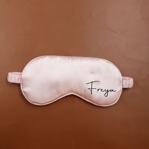 TEMU Satin Sleep Mask B1 - Personalized Name Sleep Mask, Custom Satin Sleep Mask, Tailored Sleep Mask For Women, Customizable Mask, Gifts For Women,