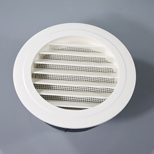 TEMU Ventilações/Difusores de Ar Redondos Ajustáveis em ABS - Adequados para Ar Condicionado Central e Sistemas de Ar