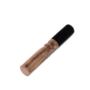 TEMU -Schlägel aus Leder umwickelt – Holzschlägel für Meditation, Yoga