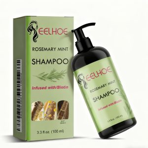 TEMU 100ml/3.3fl.oz, Rosemary Shampoo, Containing Rosemary, Coconut Oil And Amino , Strengthen Hair, Repair Dry Hair, Make Thin Thicker