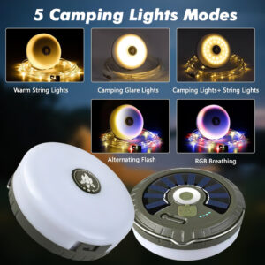 TEMU 10m Christmas Fairy Lights String Lights Reel, With 5 , Rechargeable, Usb String Lights And Lantern, Retractable String Lights For Bedroom,