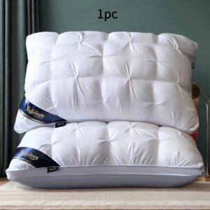 TEMU 1/2-pack | For Deep Sleep, Support, Low Allergy Polyester Cover, End, Ideal For Cool Sleeping And Neck Relief