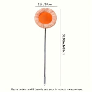 TEMU 1pc, Ceiling Cleaning Mop, Dusting Mop, Versatile Rotating Floor Mop, Wall Cleaning Mop, Wet And Dry Mop, Mop For Cleaning Floors, Walls, Tiles,