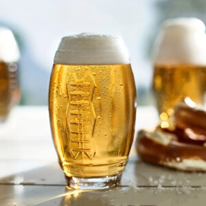 TEMU 1pc Cofit -shaped Glass Wine & Beer Glass - Reusable Multipurpose Design Drinking Glass, Elegant For Wine, Beer,, Hand Wash Only, Durable Glass