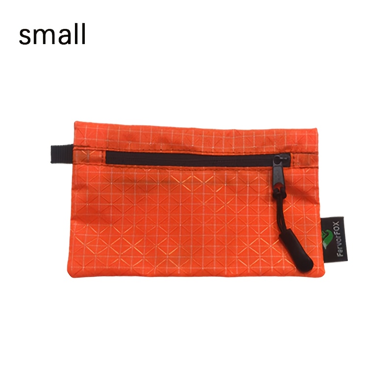 TEMU 1pc Fervor Fox Ultralight Outdoor Wallet Storage Bag, Suitable For Travel And Hiking Equipment