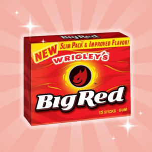 TEMU 1x Wrigley’s Big Red Gum – Cinnamon – 15 Sticks – 1 Pack